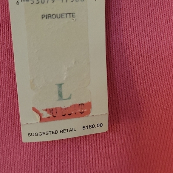 DANA BUCHMAN Pink Open Back Scarf Lace-up Neckline Sweater - Picture 6 of 12